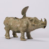 仿古汉代犀牛仿真动物中式软装饰品室内摆件礼品青铜器 商品缩略图2