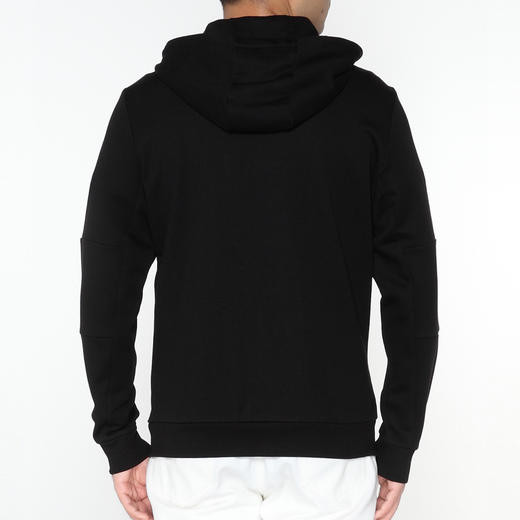 Marco Azzali 黑色连帽拉链开衫款卫衣 T5102200 商品图1