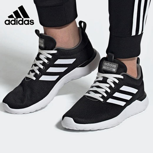 adidas男鞋夏季新款网面低帮休闲运动鞋跑步鞋ee8138