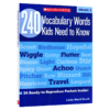 二年级孩子需要知道的240个单词词汇 英文原版 240 Vocabulary Words Kids Need to Know Grade 2 Scholastic学乐练习册 英文版 商品缩略图0