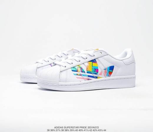 阿迪达斯size x adidas  Originals Superstar" 50/20"贝壳头经典百搭休闲运动板鞋 商品图5