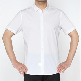 Marco Azzali 白色短袖衬衫 C5277300