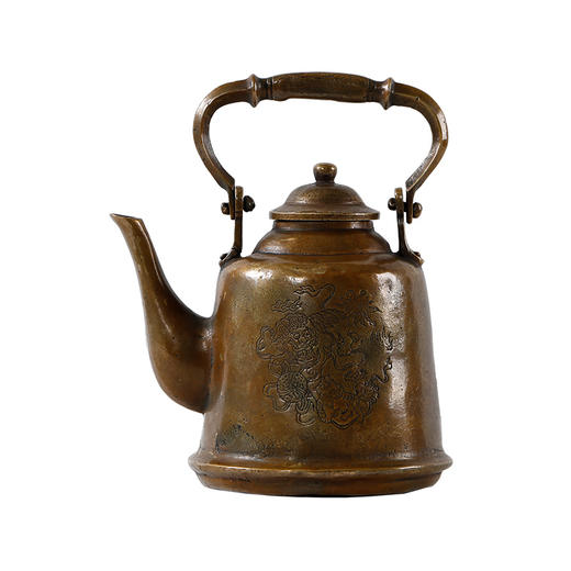 铜壶仿旧茶具新中式摆件茶壶提壶 商品图1