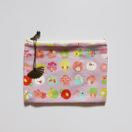 HUGOJIRO零钱包风の花鹦鹉与果子 商品图4