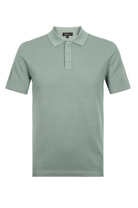 callisto基础款翻领T恤  SPTSS012GR