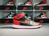 AJ1 黑红禁穿 Air Jordan 1 RETRO HIGH 采用原厂皮料 正确细节 高频飞翼LOGO 原厂STAR线 货号：555088-001  Size：36-46带半码 商品缩略图0