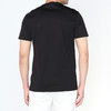 Marco Azzali 黑色豹子植绒圆领短袖T恤 T5223200 商品缩略图1