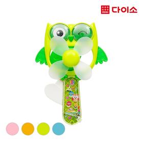 [Daiso] Owl Manual Electric Fan-1012584猫头鹰便携式电风扇JPY带授权招加盟代理