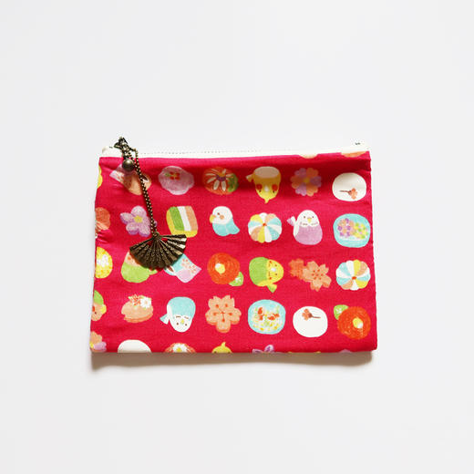 HUGOJIRO零钱包风の花鹦鹉与果子 商品图2