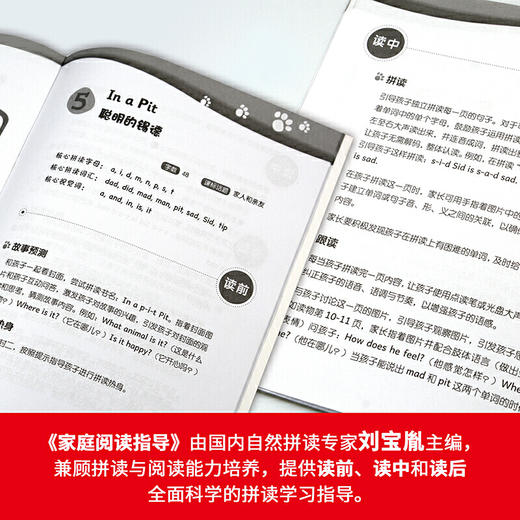 大猫自然拼读一级1 Big Cat Phonics (小学一年级)(6册读物+1册指导+卡片+MP3光盘) 商品图6