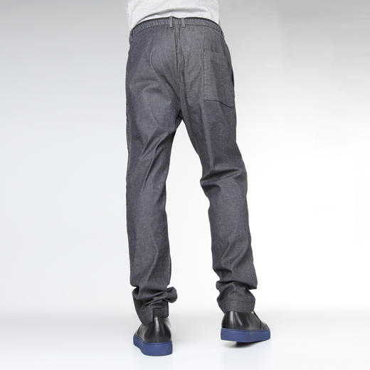 Marco Azzali 灰色针织休闲裤 P5223400 商品图1