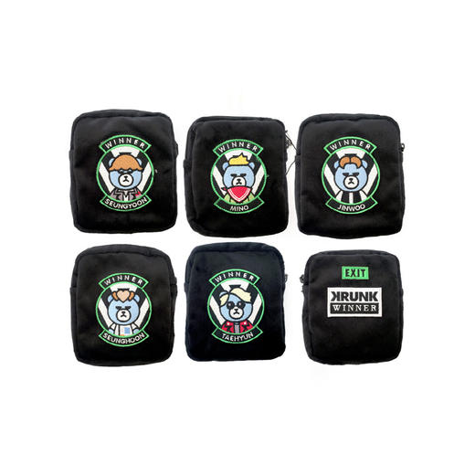 [EXIT] KRUNK X WINNER POUCH 手拿包  明星周边 韩国直邮JPY带授权招加盟代理 商品图0