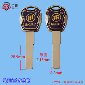 贴面金点多轨道