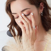 【明星同款/博主推荐，限时99元/件】甜秘密-环形锆石双层叠戴项链（袁咏珊）、珍珠蝴蝶套戒（张韶涵&刘烨） 商品缩略图8