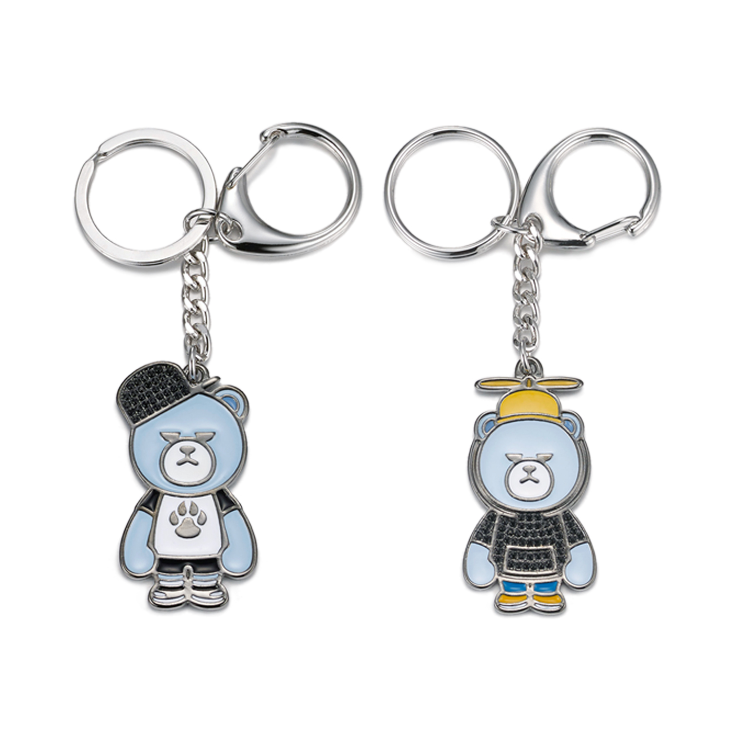 KRUNK KEYRING ver.1 yg krunk熊韩国明星周边时尚可爱钥匙扣JPY带授权招加盟代理