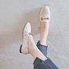 LL-W938-1新款英伦真皮平底低跟大码豆豆鞋 商品缩略图2