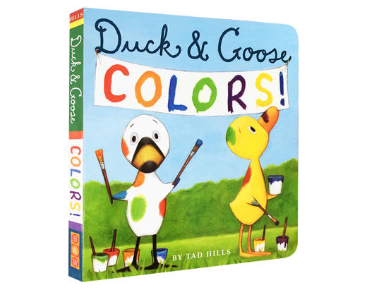 【送音频】【颜色认知】Duck & Goose Colors! 小鸭和小鹅系列 生活物品颜色词汇纸板书 商品图3