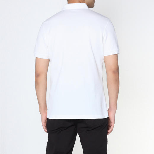 Marco Azzali 白色绣花POLO衫 T5215300 商品图2