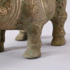 仿古汉代犀牛仿真动物中式软装饰品室内摆件礼品青铜器 商品缩略图5