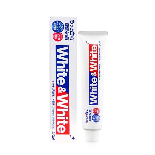 狮王 WHITE＆WHITE美白牙膏 150g 商品图0