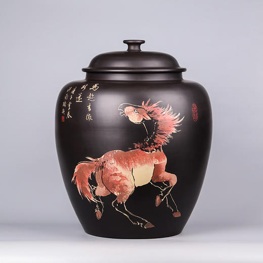 紫器丹青  茶罐 商品图0