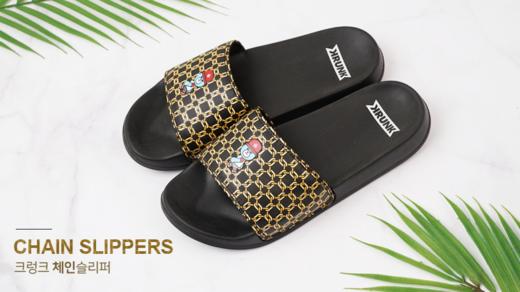 KRUNK Slipper yg krunk熊韩国明星周边时尚拖鞋JPY带授权招加盟代理 商品图2