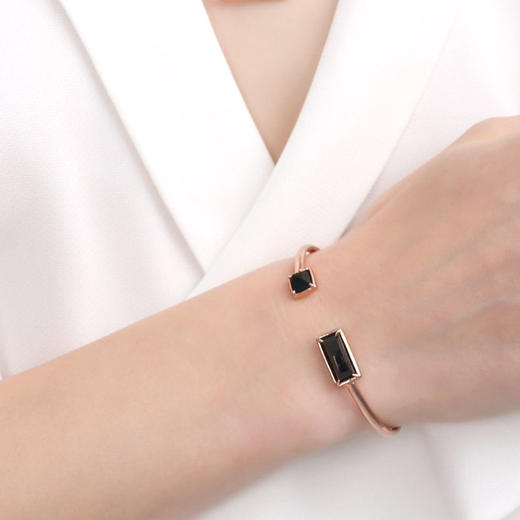 天然墨翡翠手环 Tracey Chen 商品图2