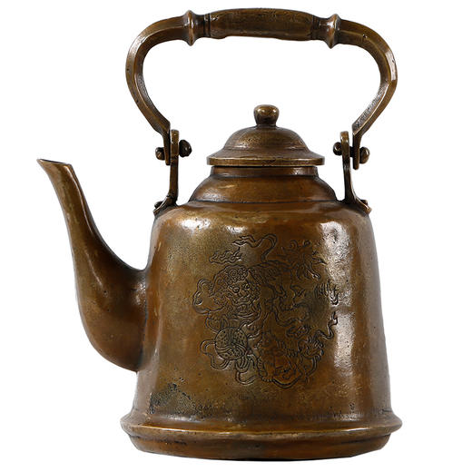 铜壶仿旧茶具新中式摆件茶壶提壶 商品图5