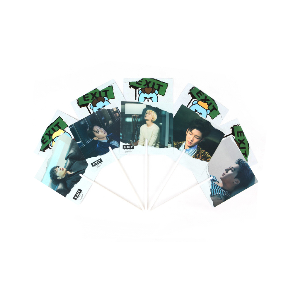 [EXIT] WINNER X KRUNK IMAGE PICKET优胜者成员扇子 明星周边JPY带授权招加盟代理