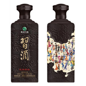 习酒 民族团结 中国梦 53度 酱香型白酒 500ml 收藏送礼
