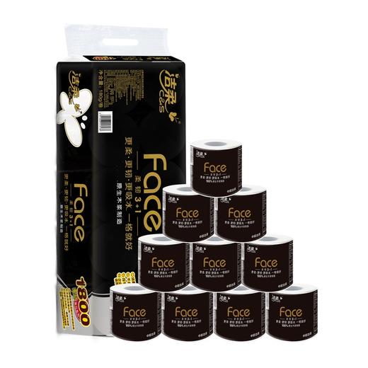 洁柔face卷纸（180g*10卷/提） 商品图0