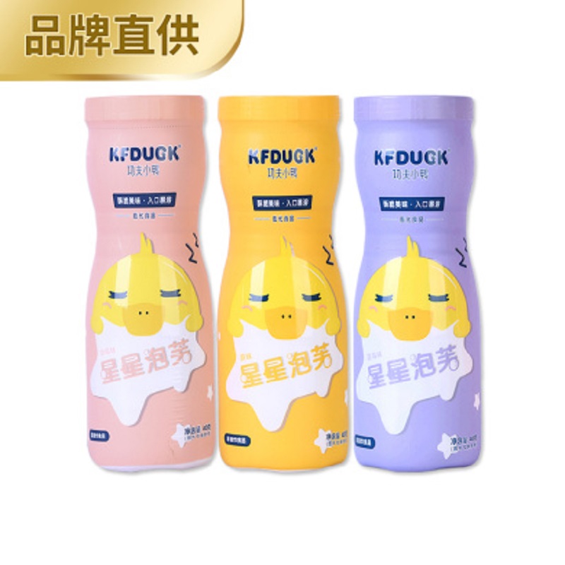 【品牌直供】功夫小鸭KFDUCK宝宝星星泡芙40gJPY带授权招加盟代理