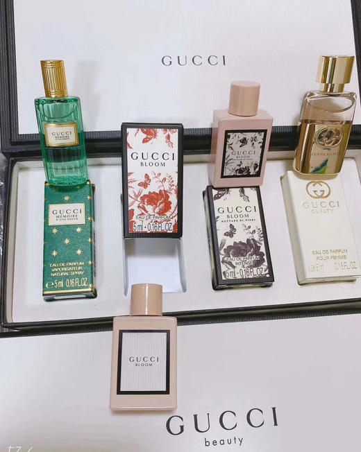 Gucci迷你香水中样套盒5ml*4瓶 商品图0