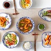 摩登主妇日式鲷鱼碗盘餐具创意网红菜盘鱼盘子家用饭碗汤面碗餐盘 商品缩略图3