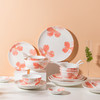 摩登主妇樱花日式陶瓷餐具碗碟组合汤面碗饭碗可爱少女心勺子套装 商品缩略图2