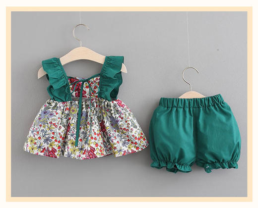 裁缝学苑 QZ12露背亲子时尚套装1:1实物服装纸样剪图纸牛皮纸样 商品图1