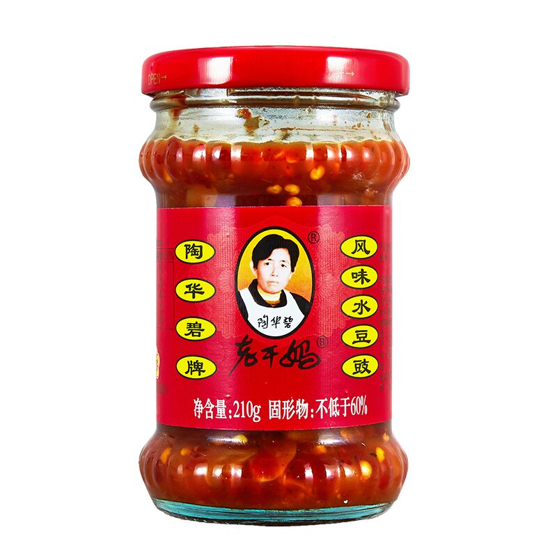 老干妈风味水豆豉 210g/瓶