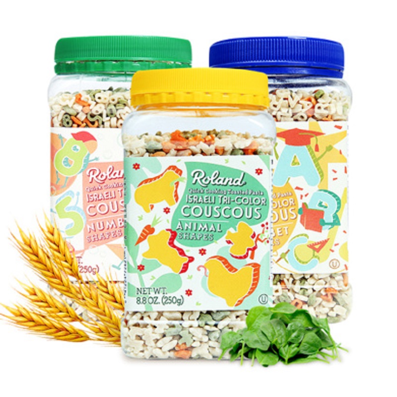 罗朗德Roland营养蔬菜颗粒面 儿童辅食意面 宝宝无盐面条 250gJPY带授权招加盟代理