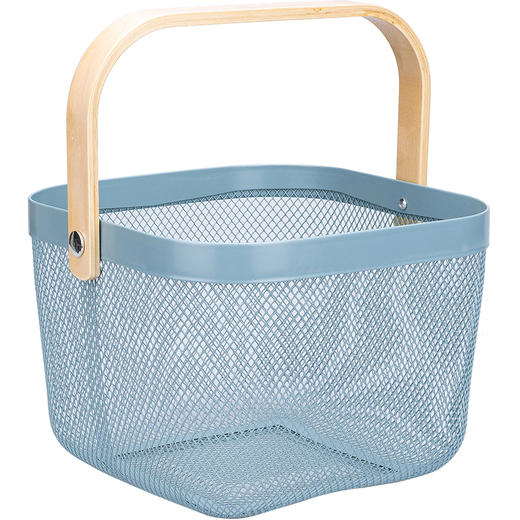 摩登主妇野餐篮小篮子春游手提篮购物篮花篮踏青采摘买菜水果篮