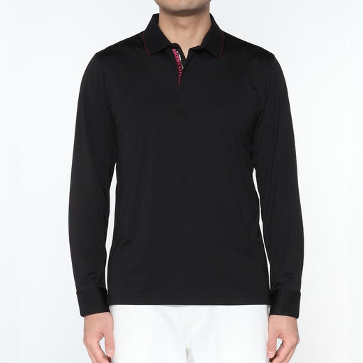 Marco Azzali 黑色长袖T恤 T5240200 商品图0