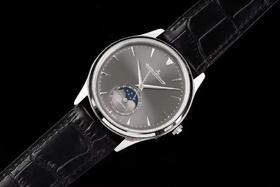 AZ积jia大师系列Q1368420月相腕表，腕表尺寸39X9.9mm 吻合正品，实现原装功能，男士腕表，自动机械机芯，皮表带，透底