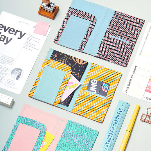 布艺护照夹保护套护照卡包 商品图1