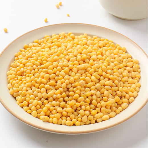 【任2件8折、3件7折】燕之坊 脱皮绿豆1kg 物理脱皮 口感沙糯香浓 自制绿豆糕原料 商品图1