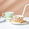 摩登主妇可爱少女心水果咖啡杯带碟子陶瓷家用下午茶茶杯茶具套装 商品缩略图0
