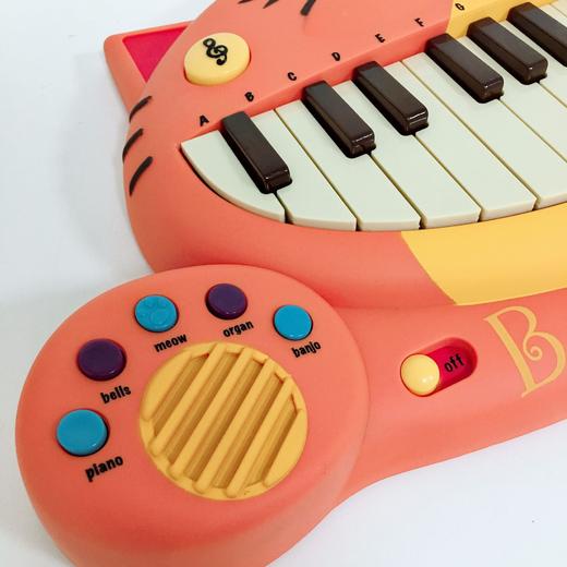 比乐btoys大嘴猫琴儿童益智启蒙小钢琴乐器宝宝音乐敲琴科教玩具