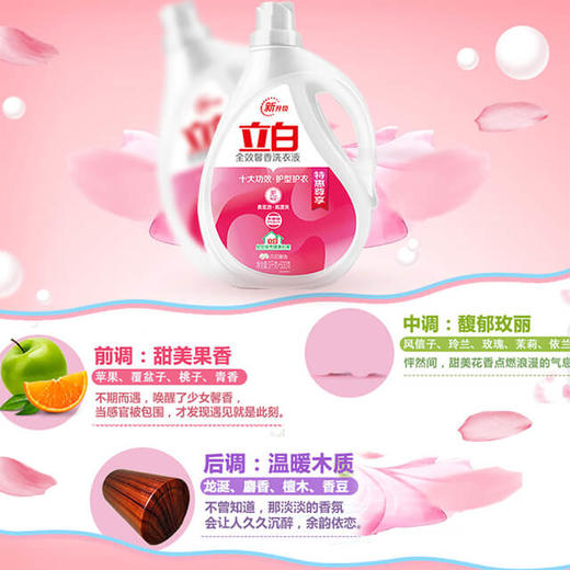 【LY】立白全效馨香洗衣液2kg+500g 商品图1