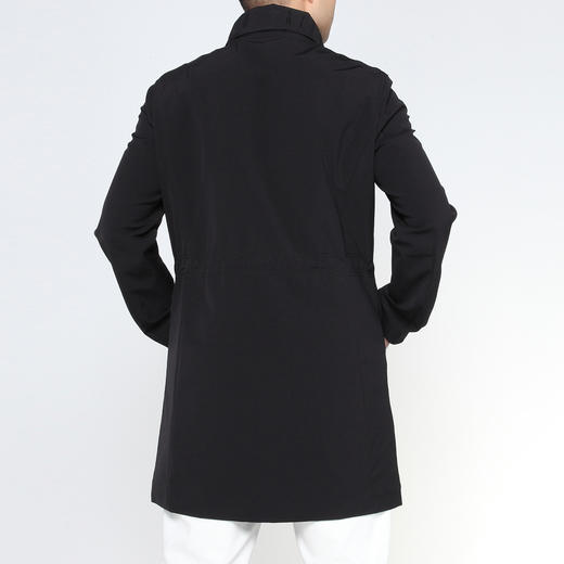Marco Azzali 黑色立领风衣 Y5112200 商品图1