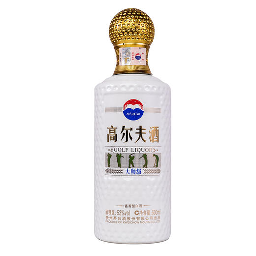 【推荐】高尔夫酒 大师级 53度 酱香型 500ml【单瓶装】 商品图1