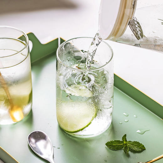 摩登主妇冷水壶大容量家用凉水壶玻璃壶耐高温凉茶壶开水杯果汁壶 商品图2