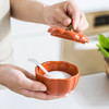 摩登主妇南瓜调料盒个性陶瓷创意罐子可爱盐罐组合套装厨房组合装 商品缩略图3